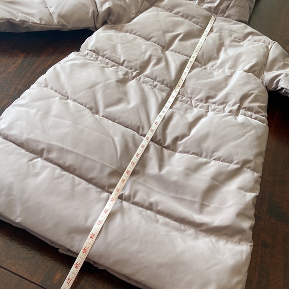 Everlane The ReNew Long Puffer Burnt Sugar Taupe Size Small - Picture 15 of 16